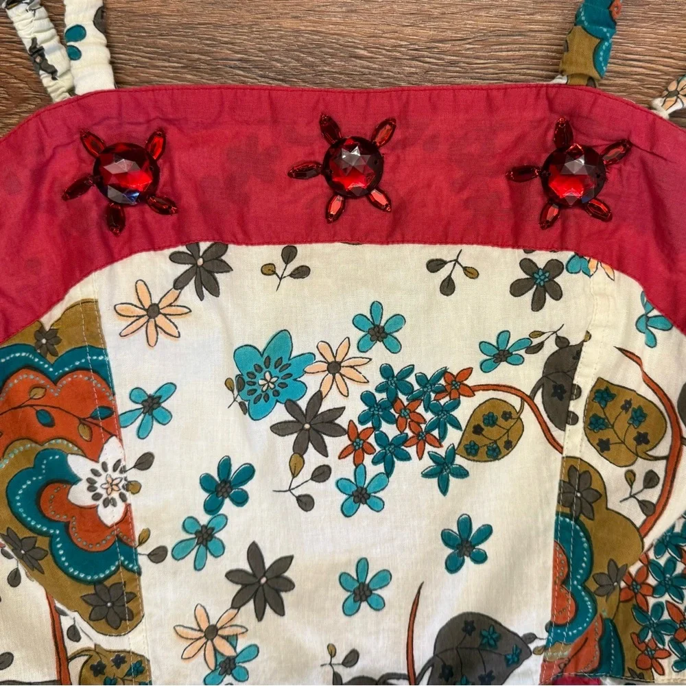 🌸 Magic Boho Floral Cotton Sundress - Picture 3 of 11